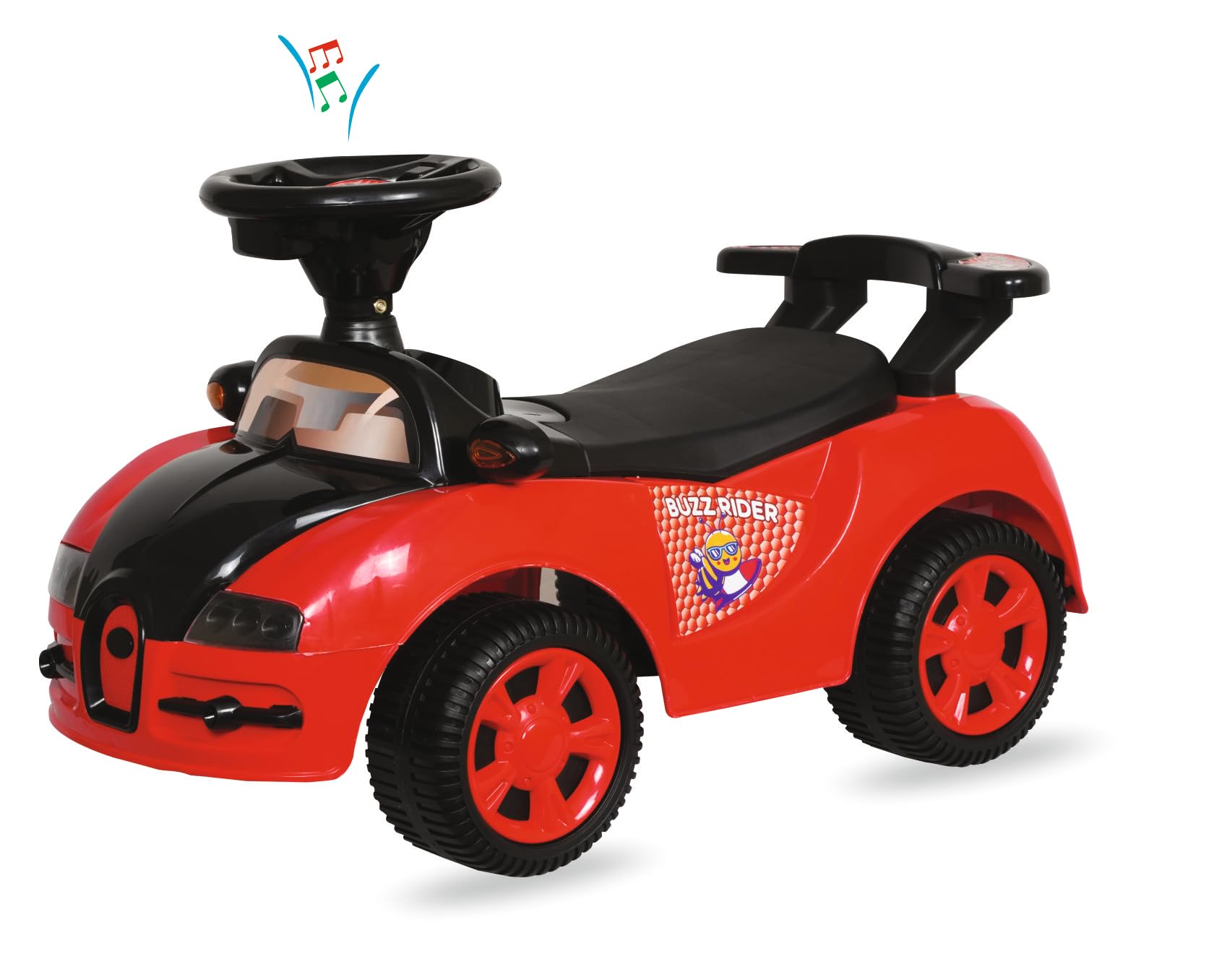 Panda Baby Products Ride-On Buzz Rider Car for Kids with Music
