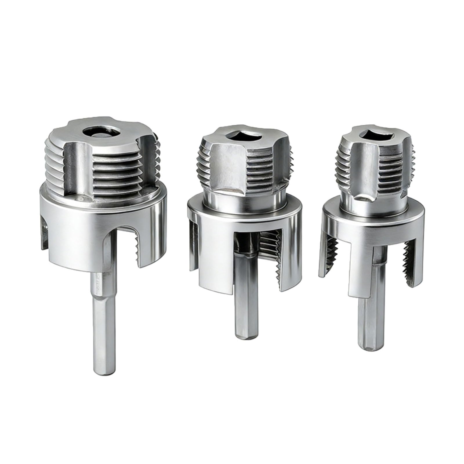 Pxzh Silver Carbon Steel Thread Cutter With Case Efficient Plumbing Threading Tool Water Pipe Threader Set Pipe Knitter Set