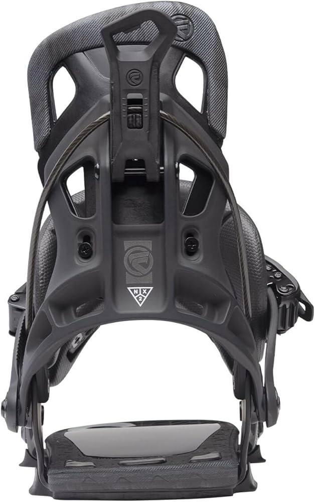 スノーボード Flow NX2 snowboard bindings, XL size 2024 Flow NX2 Fusion Large Black Snowboard Bindings