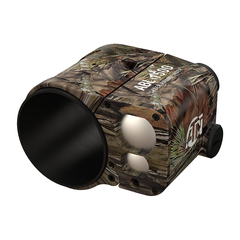 ATN MossyOak ABL (Auxiliary Ballistic Laser) Laser Rangefinder Quick to Attach, Smart Controls via Bluetooth