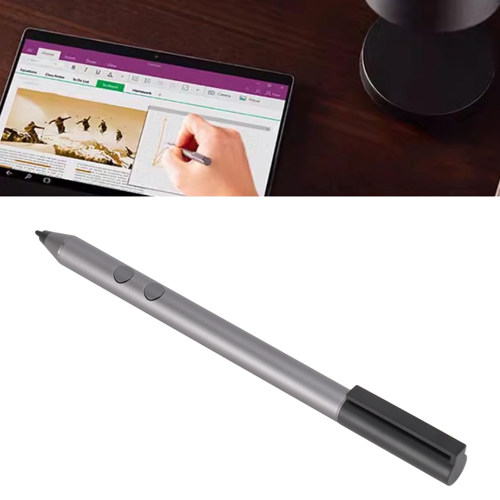 Penna Stilo Attiva Per HP Pavilion X360, Spectre X360, ENVY X360 – Ricaricabile, 4096 Livelli Di Pressione, MPP 2.0, 2 Tasti Personalizzabili