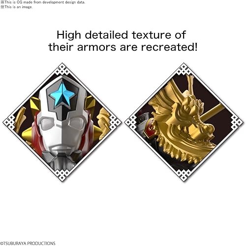 Miniatura 4 de Bandai Hobby - Ultraman The Armour of Legends - Ultraman Titas Guan Yu Armour, kit de modelo Bandai Spirits