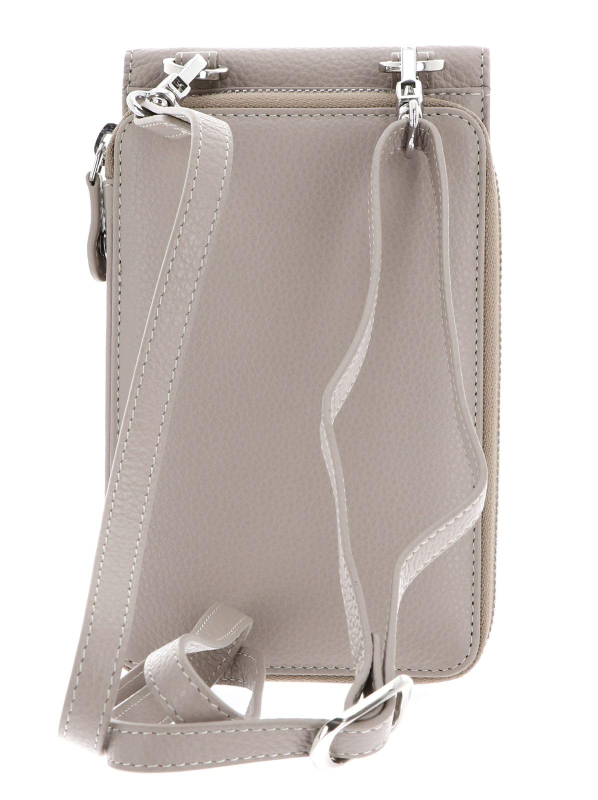 Golden Head Leder Handytasche Palma RFID Protect Handy-Umhängetasche 4045 Taupe