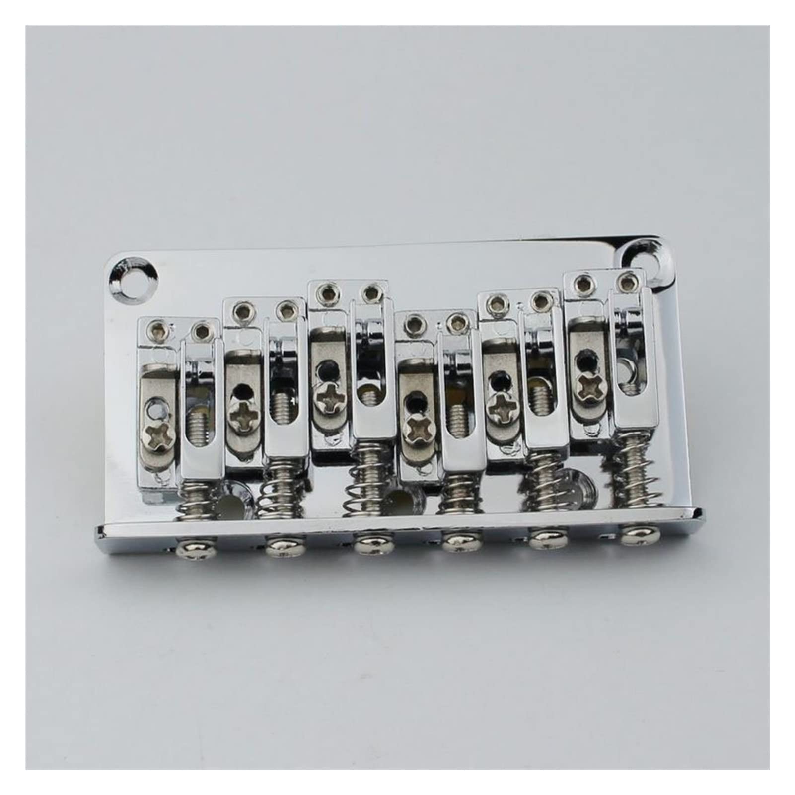 Electric Guitar Bridge 12-saitige Brücke Brücke Chrome E-Gitarre-Hardtail-Brücke Für ST