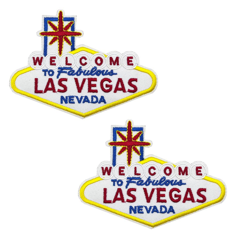 Welcome to Fabulous Las Vegas Embroidered Sew On Iron On Patches