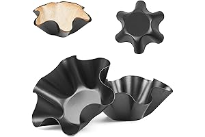 Tortilla Maker Nonstick Taco Shell Maker Salad Bowl Set Best Taco Pan:...