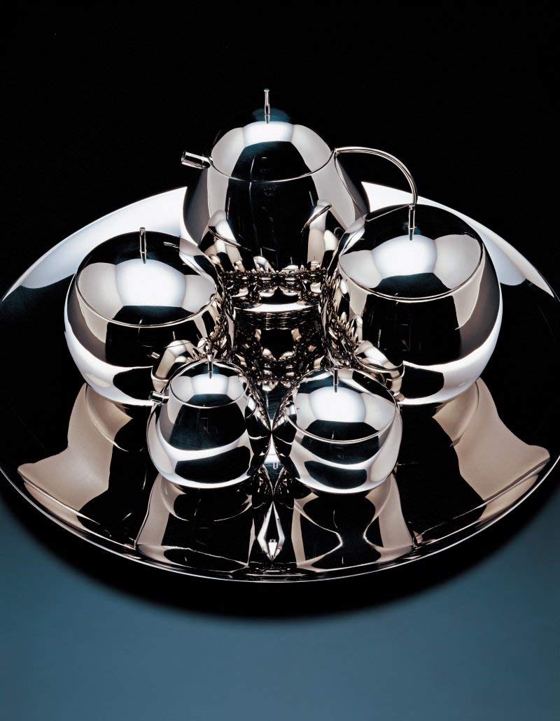 Officina Alessi Fruit Basket Teapot Holds up to 1 qt and 16 oz of 