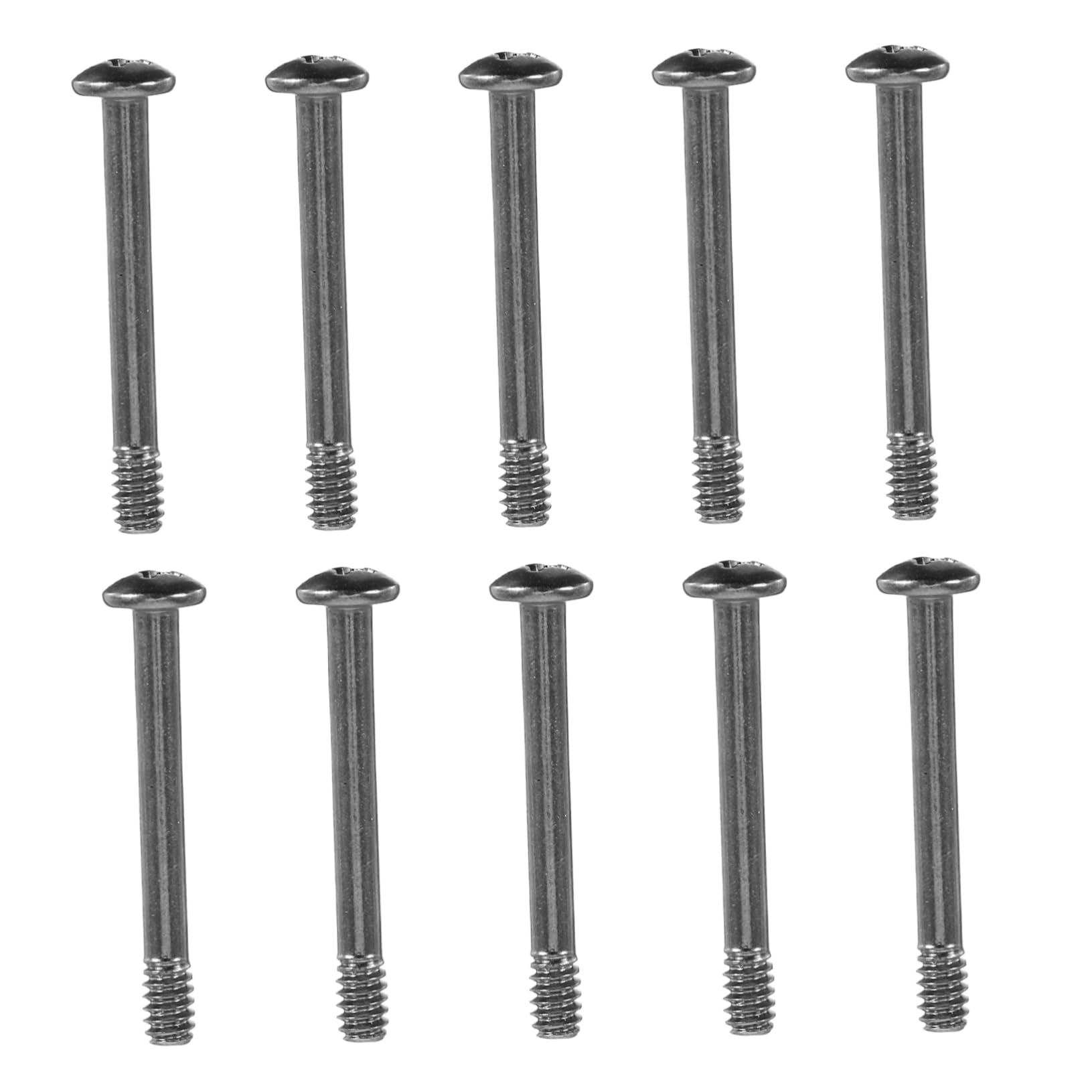 ARTIBETTER 10pcs Flat Head Screws for PC Cooling Fans Self Tapping Long Screws for Computer Cases Durable Material for Enhanced Stability and Efficient Cooling