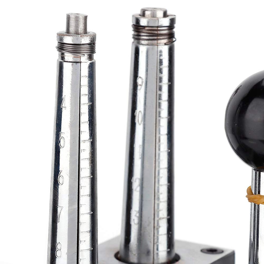 Herramienta Profesional para medir Anillos para joyería, ajustador de tamaño de Anillo de Metal con medición precisa, Duradera y fácil de Usar para Ajuste