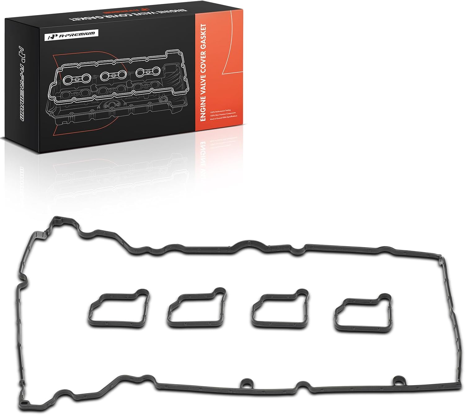 A-Premium Engine Valve Cover Gasket Set Compatible with Mercedes-Benz C203/W203 Series C230 2003 2004 2005, 1.8L