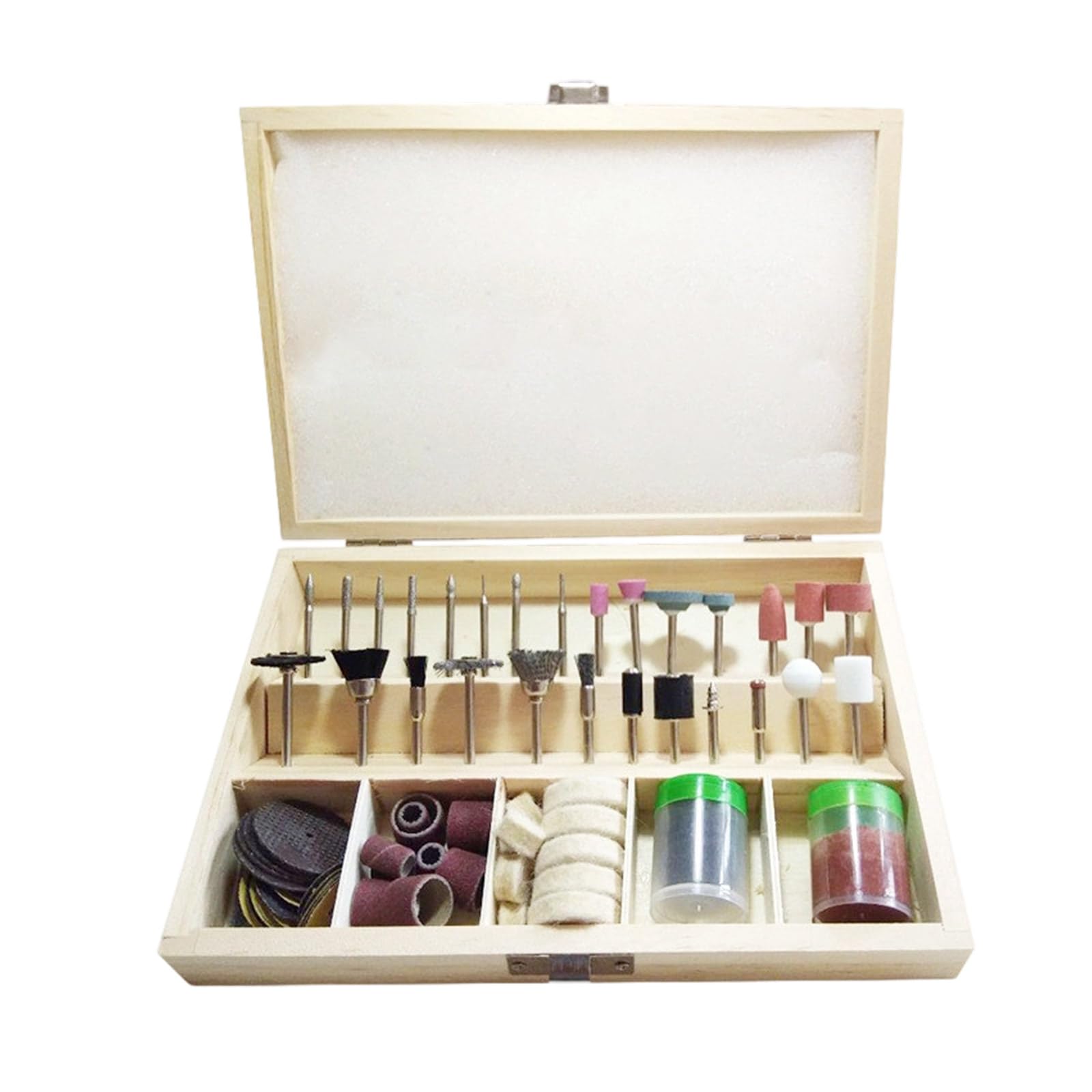 Msioytog Professional Woodworking Rotary Tool Set 100Pc Multifunctional Bits For Electric Sculpting Sanding Crafting Engraving Tested Wood Carving Equipment