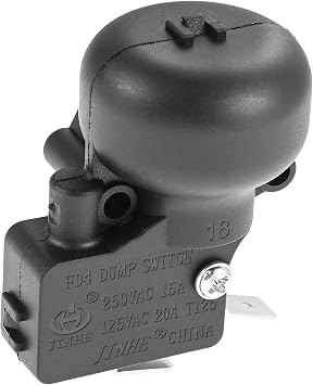 Aupoko Tilt Switch, FD4 Dump Switch for Outdoor Heater Replacement Parts Patio Heater Replacement Parts, Micro Heate 16A 125VAC 20A T125