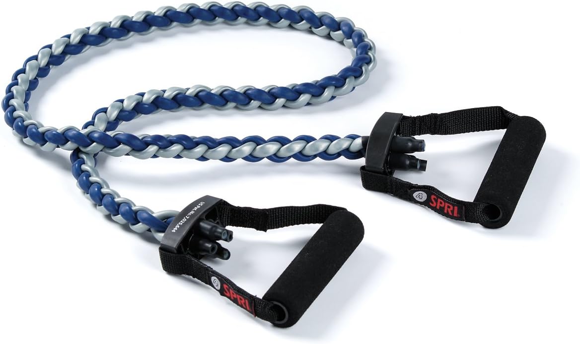 Braided Xertube Resistance Bands – Premium Exercise Band for Men & Women – Workout Equipment for Home Gym Fitness Training – Comfort Grip for Strength, Weights, and Resistance