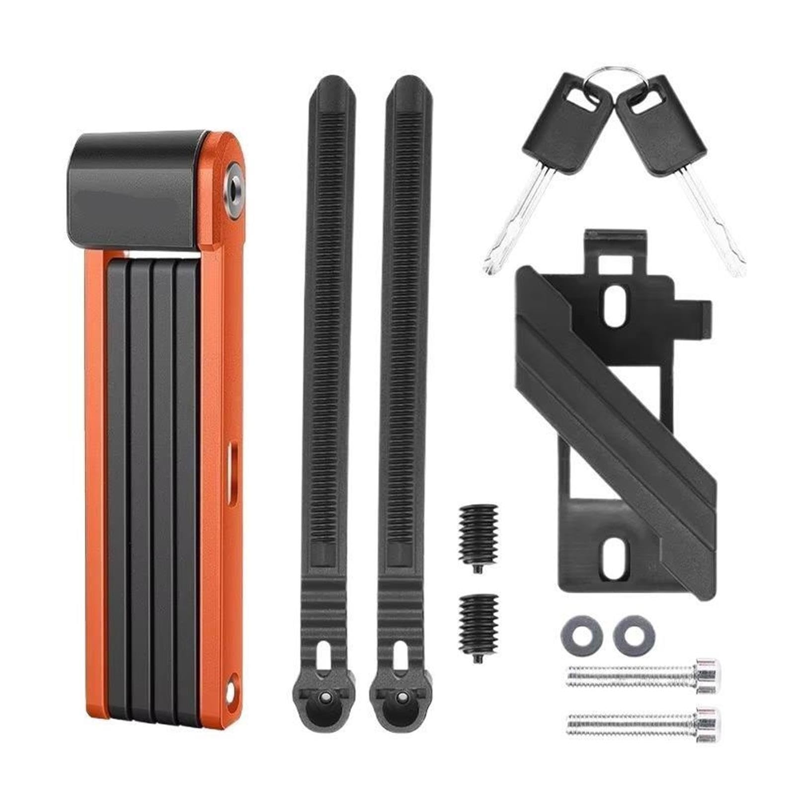 1 candado antirrobo plegable for bicicleta.