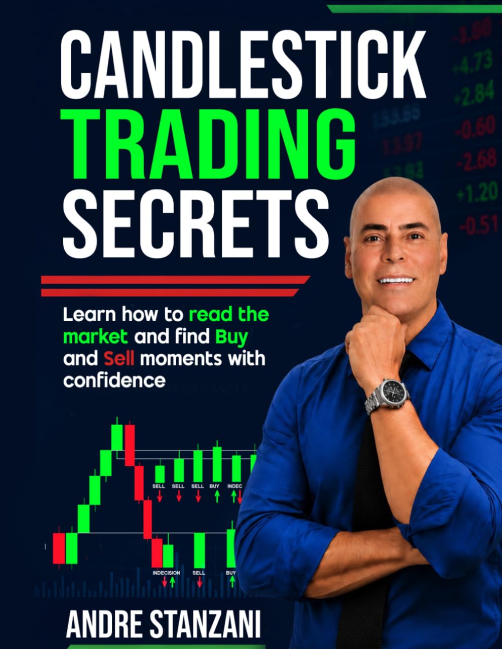 Candlestick Trading Secrets: Learn how to read the market and find BUY and SELL moments with confidence