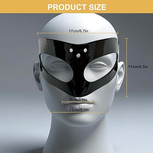 Miniatura 2 de Protector de nariz para deportes, nariz rota, máscara facial ajustable con ventilación prevista, acolchado de espuma para hombres y mujeres