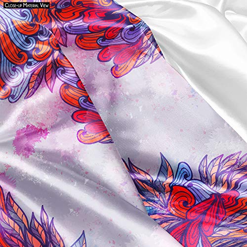 Image of ArtzFolio Pink & Violet Element | Pouch Wrist Potli Bag | Bag for Weddings & Casual Parties