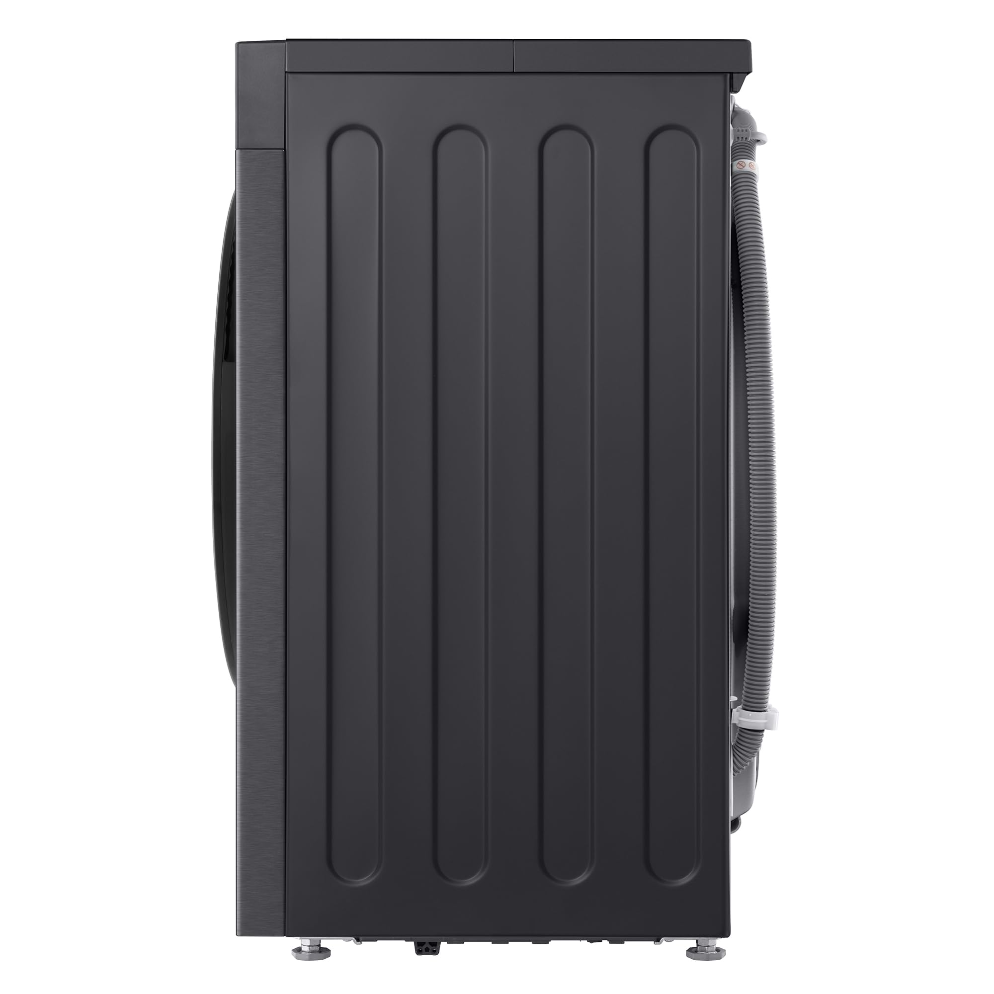 LG F2X7SLIM9B Waschmaschine, Frontlader, 9 kg, Dampffunktion, AI Wash, Inverter Direct Drive, Restzeitanzeige, Schwarz