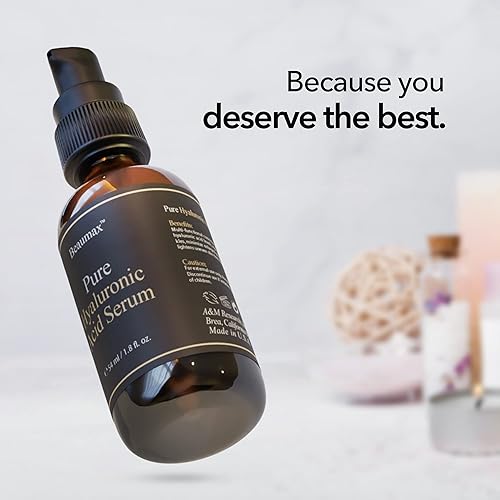 Miniatura 6 de Beaumax Suero de ácido hialurónico puro - Hidratante intenso para la cara 18fl oz 18 fl oz
