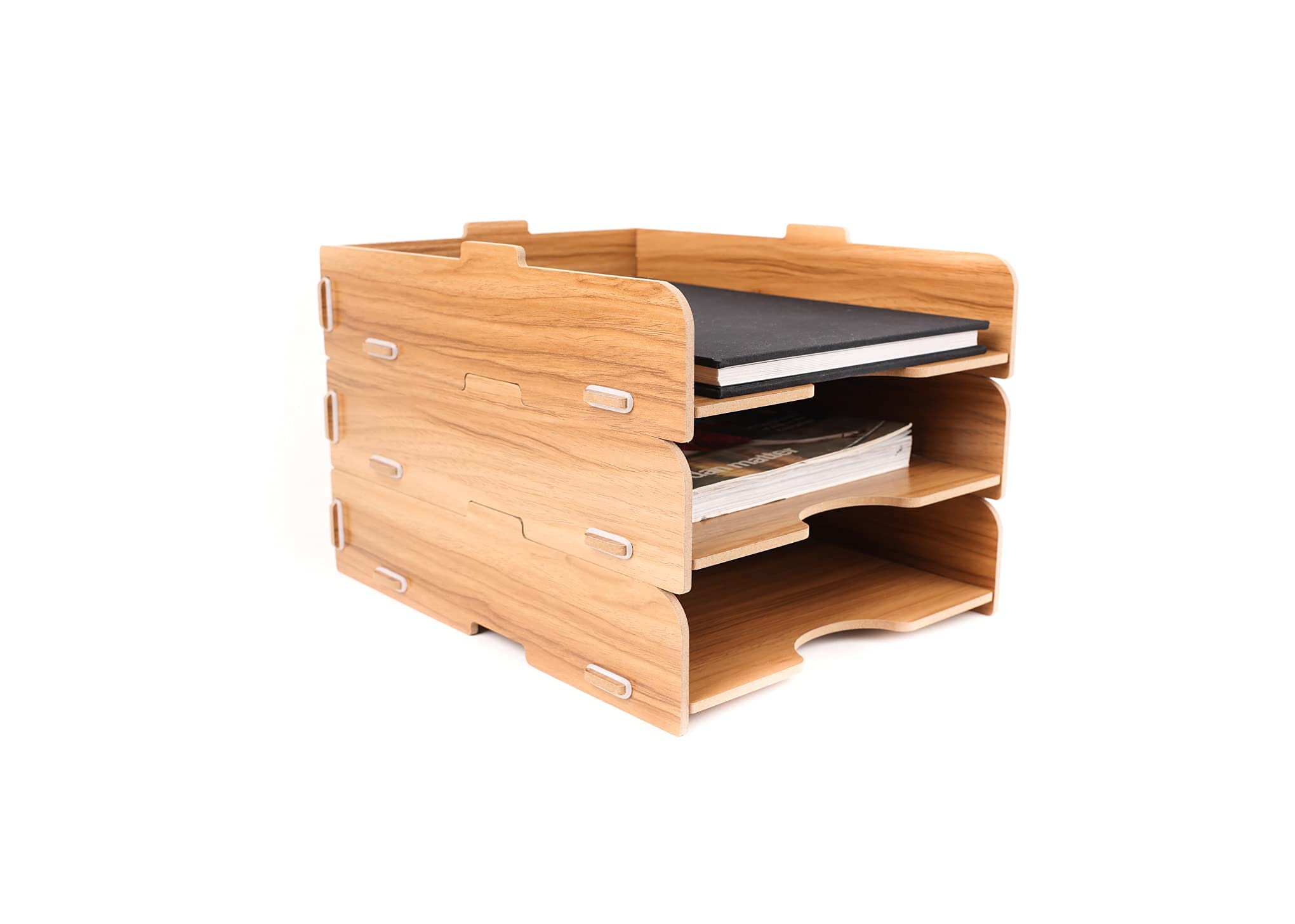 Buy Inbox Tray for Desk Stackable Letter File Tray Organizer for