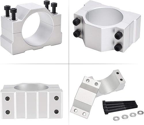 Miniatura 5 de Daedalus Soporte de montaje de abrazadera de husillo de 2.165 in Uso para máquina de motor de fresado CNC de husillo (abrazadera de 2.165 in)