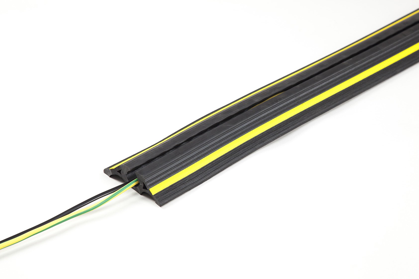 The Ramp People Floor Cable Protector Channel 20 x 20mm 2000kg Capacity 1m-6m (2m)