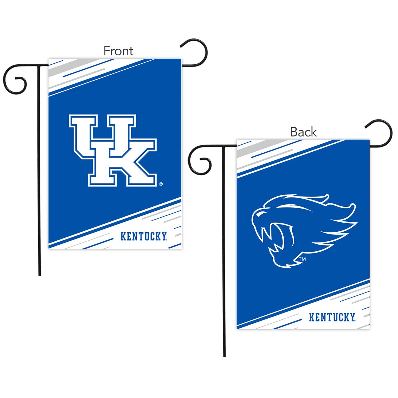 Gartenflagge University Of Kentucky – Doppelseitig, 45,7x31,8 Cm | Lizenziert, Wetterfestes Polyester