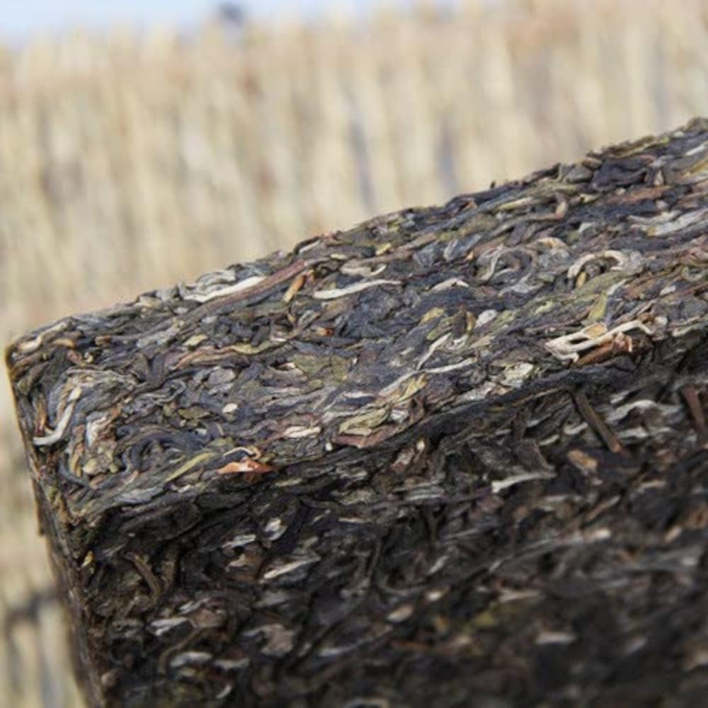 Yunnan Invecchiato Mattone Di Tè Pu 'er 1000g Mengku Islanda Antico Albero Tè Crudo 35,27oz, Classico Per La Degustazione