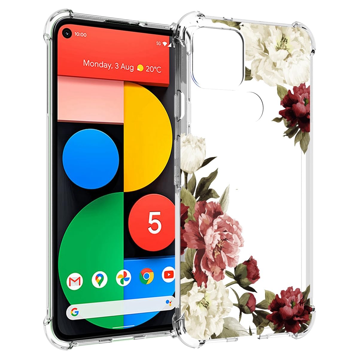 Amazon.com: Ueokeird Phone Case for Pixel 5 Case, Google 5 GD1YQ