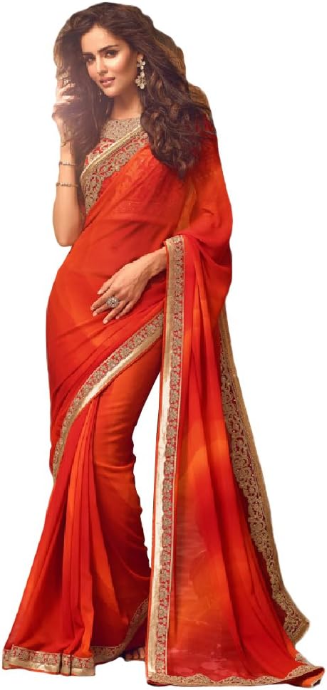 Stylish Beautiful Designer Sarees with Matching Saree Inskirt.