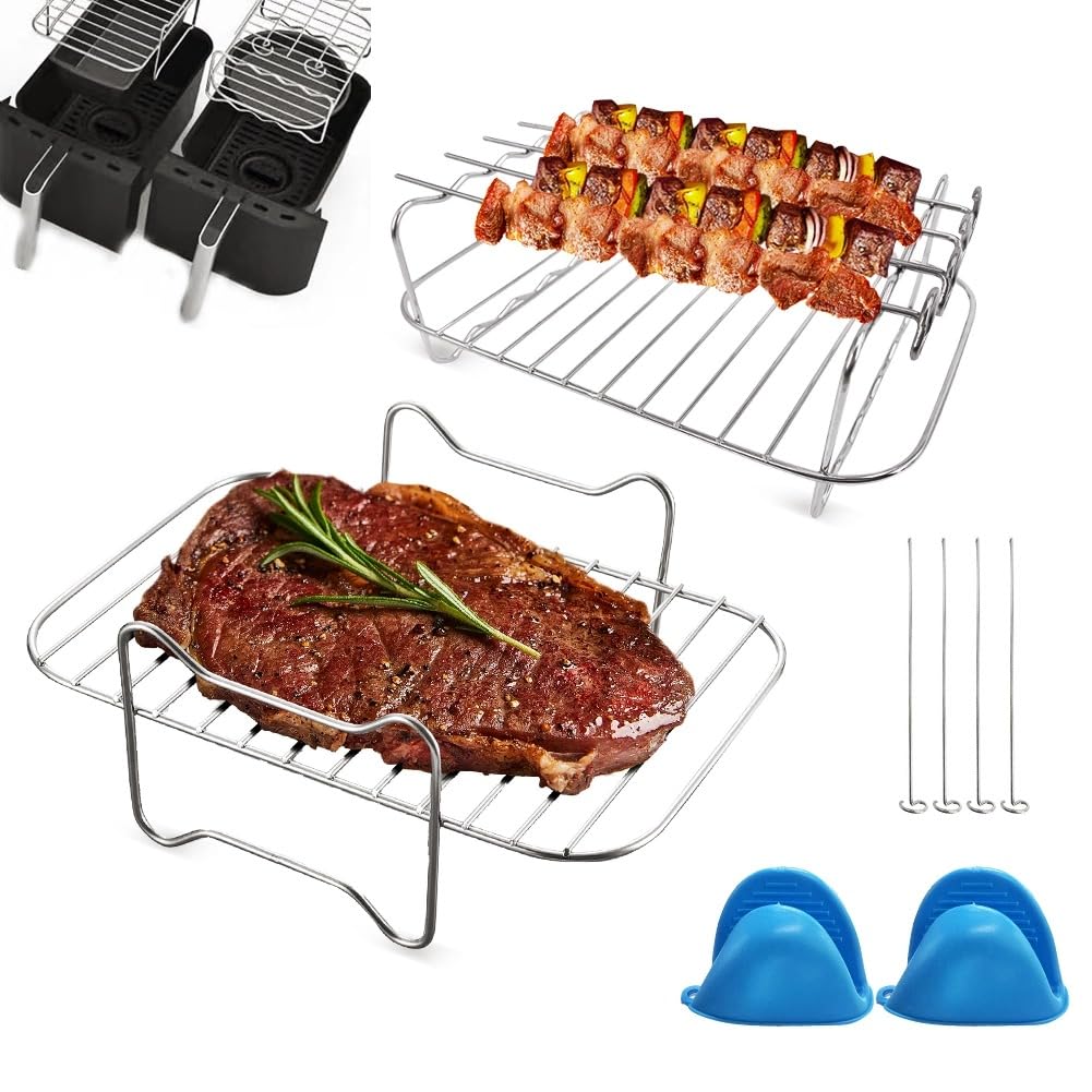 Air Fryer Racks for Ninja Dual, Air Fryer Accessories