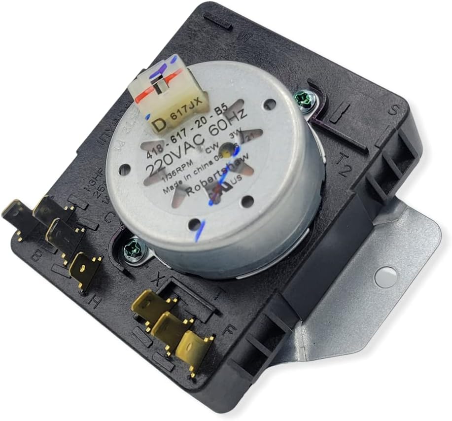 Dryer Timer Compatible for Whirlpool Replaces W10185972 WPW10185972 1481701 AH2348527 EA2348527 PS2348527