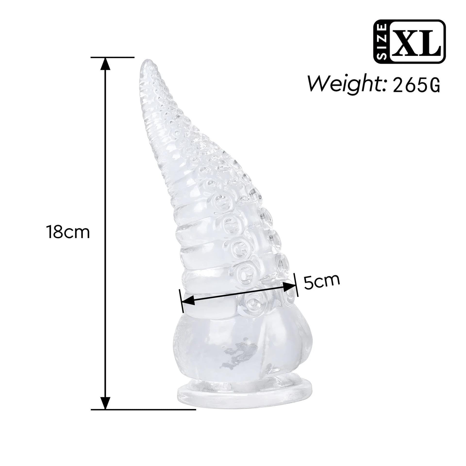 Cepillo Ducha Silicone Transparente Ventosa Pared Limpieza Masaje