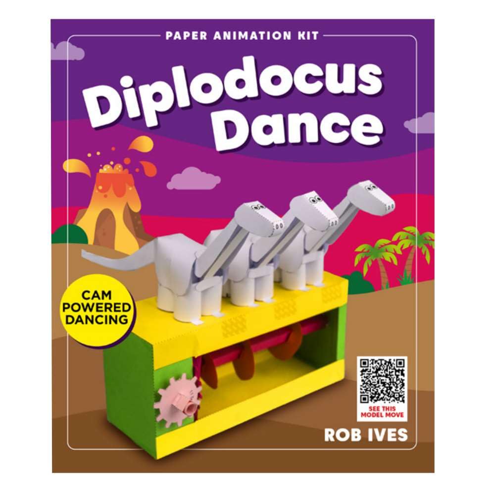 Go On Make Me - Animated Paper Craft Kit for Kids & Adults - Screen-Free DIY STEM Activity - Build Your Own Moving Model - Image 3
