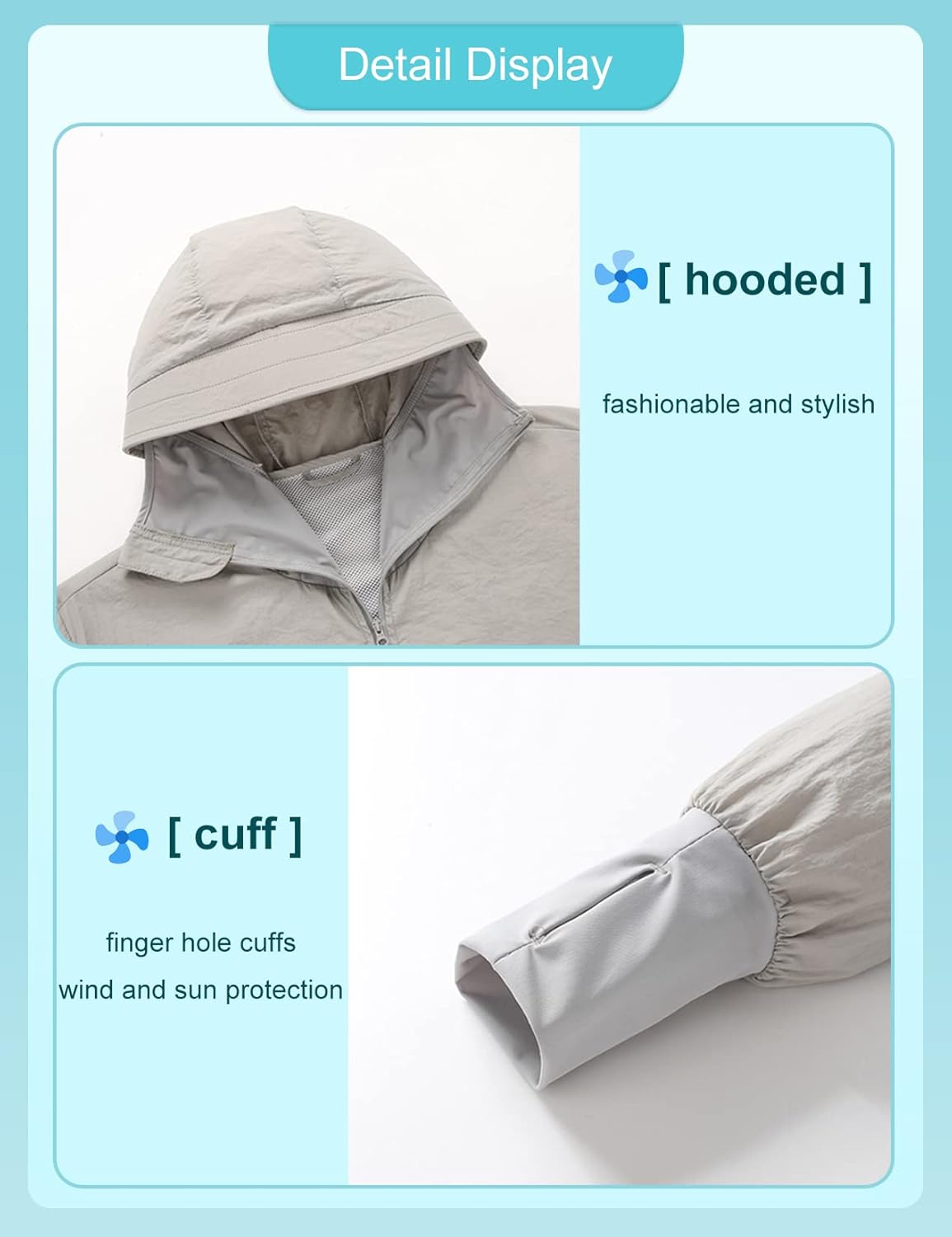 Unisex Cooling Jacket for Men Women - Air Conditioned Clothes with Fans, 3 Speed Adjustable
