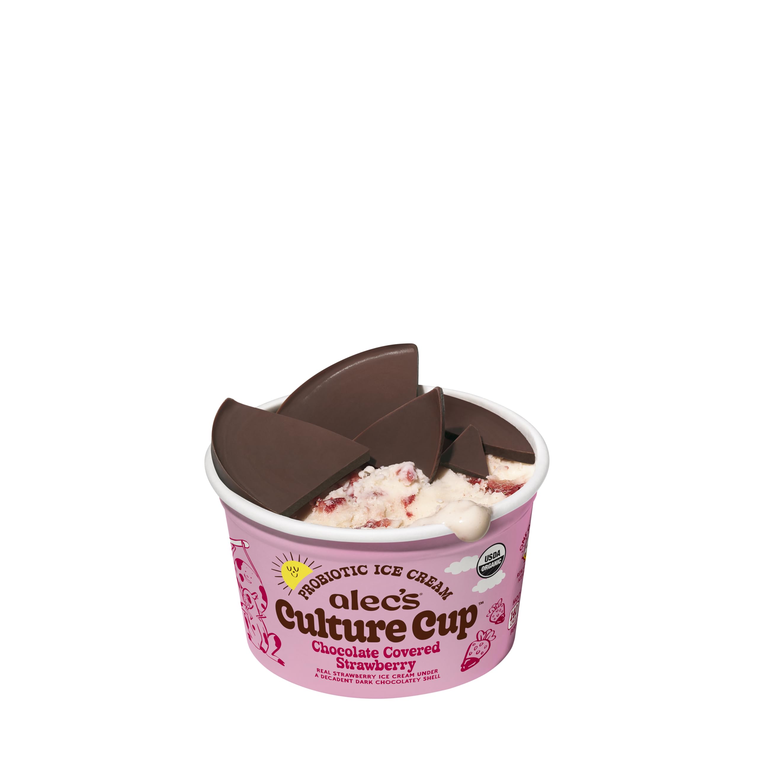 Alec's CULTURE CUP™ Probiotic A2 Dairy Organic Ice Cream