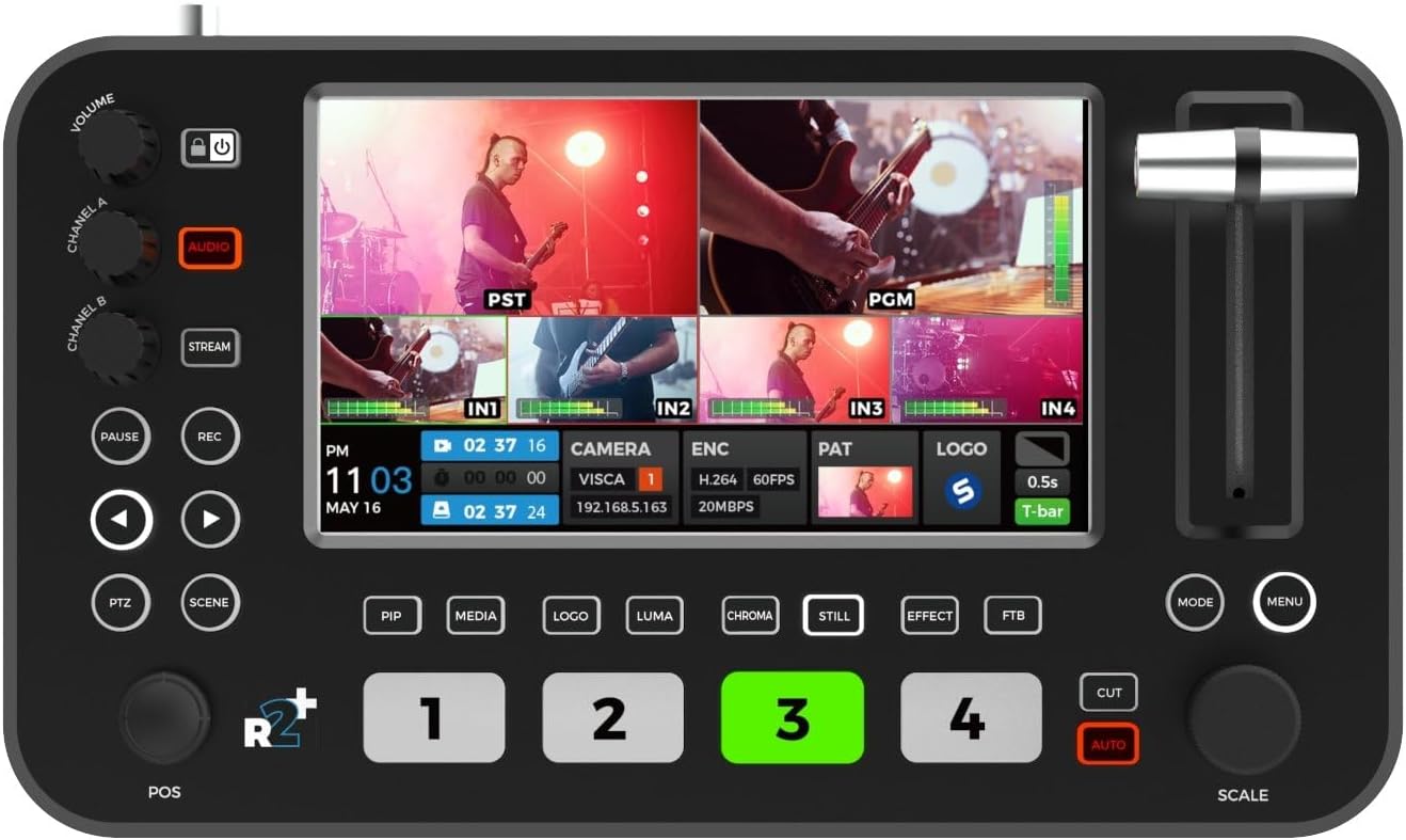 SPROLINK NeoLive R2 Plus Video Switcher for Live Streaming
