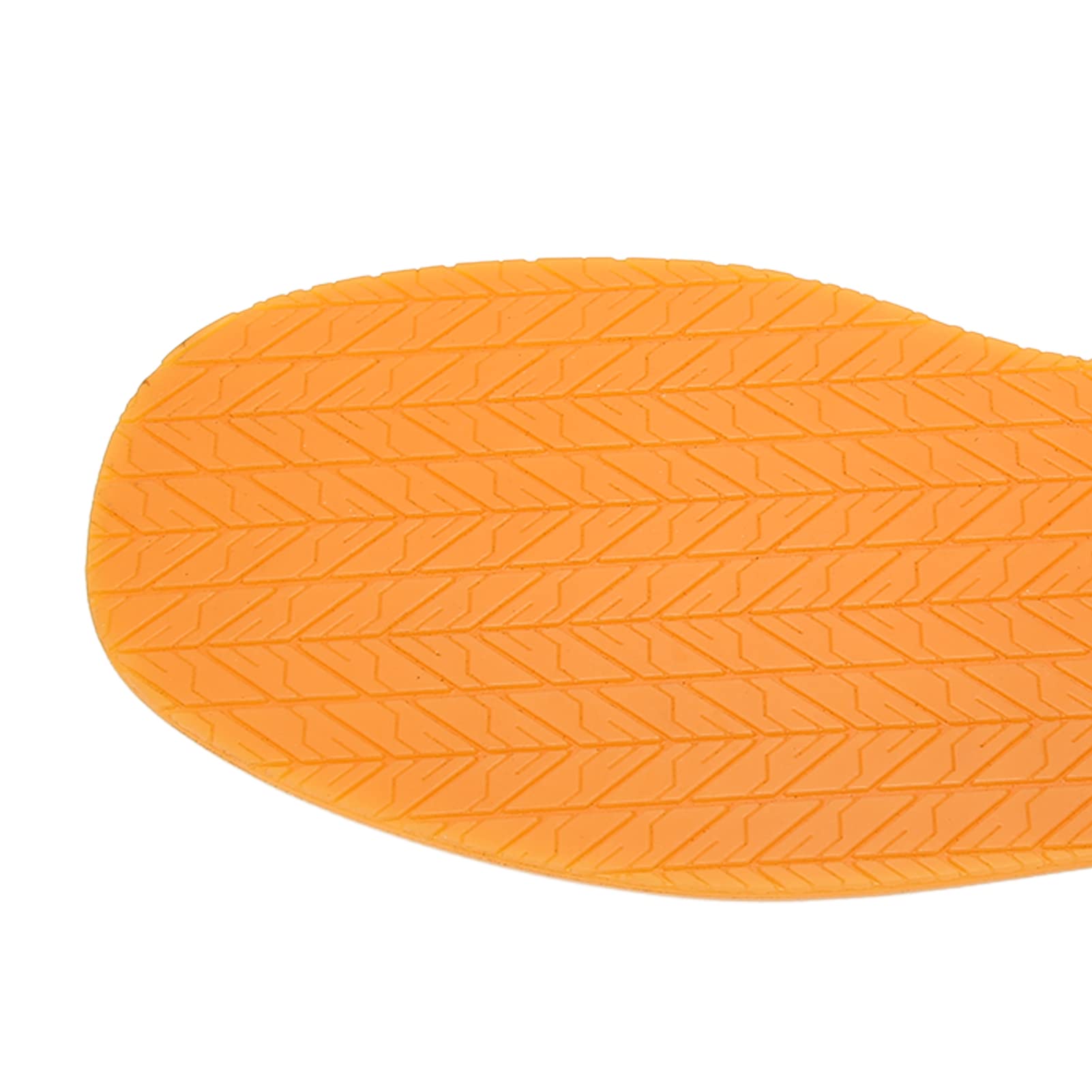 VBESTLIFE 1 para antypoślizgowych gumowych podeszew butów o grubości 4 mm, podeszwy zamienne 12,7 l x 4,9 W do samodzielnego montażu, profil chwytny 600D do butów, tenisówek i obuwia roboczego (ŻÓŁTY)