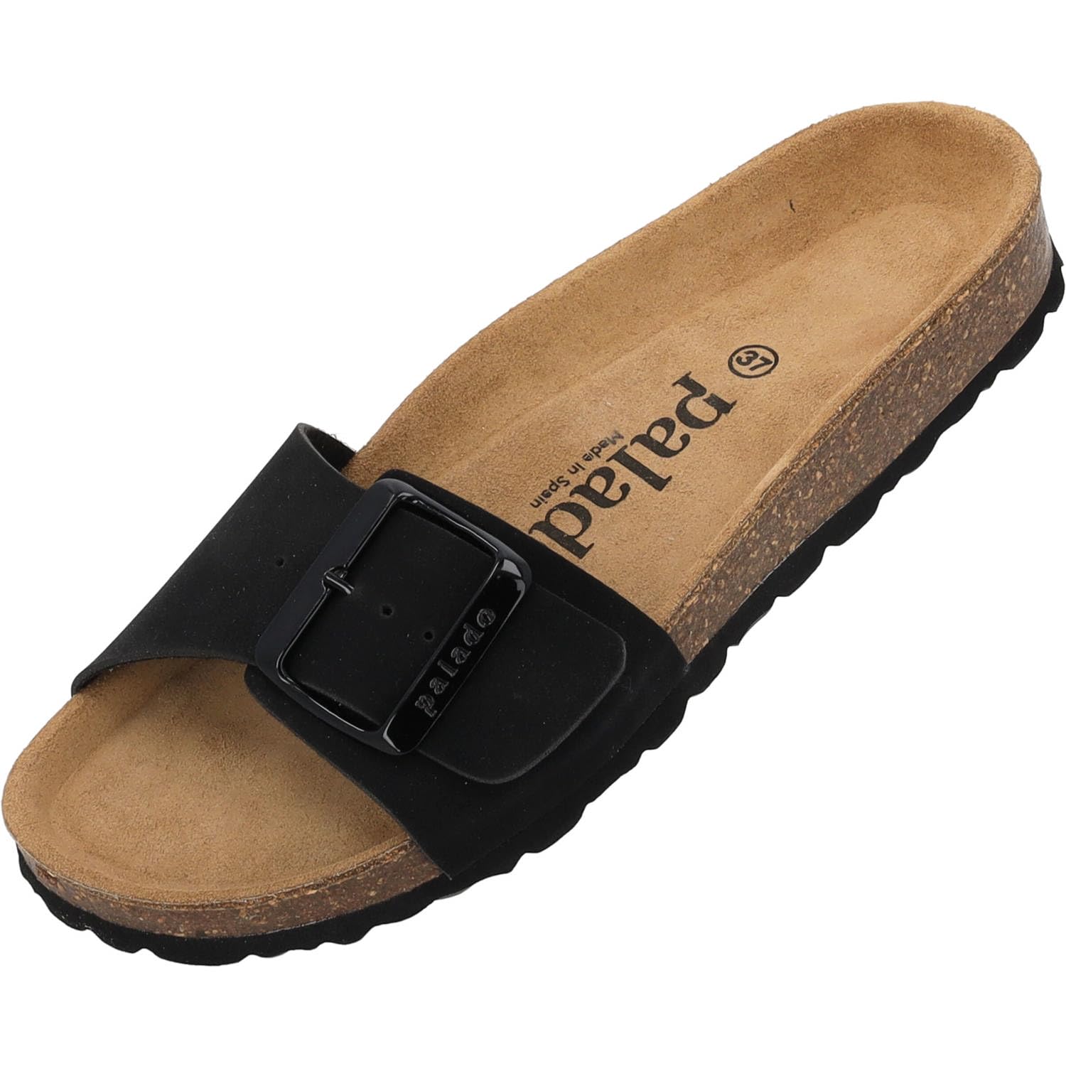 Palado Pantoletten Damen Malta EGS Haze – elegante Sandalen Made in Spain - bequeme Hausschuhe mit Kork-Fußbett - modische Sommerschuhe