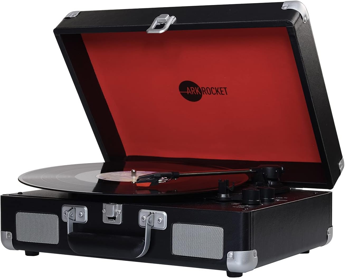 Buy XOOFMASS Vinyl Record Player, Vintage Bluetooth Suitcase Record