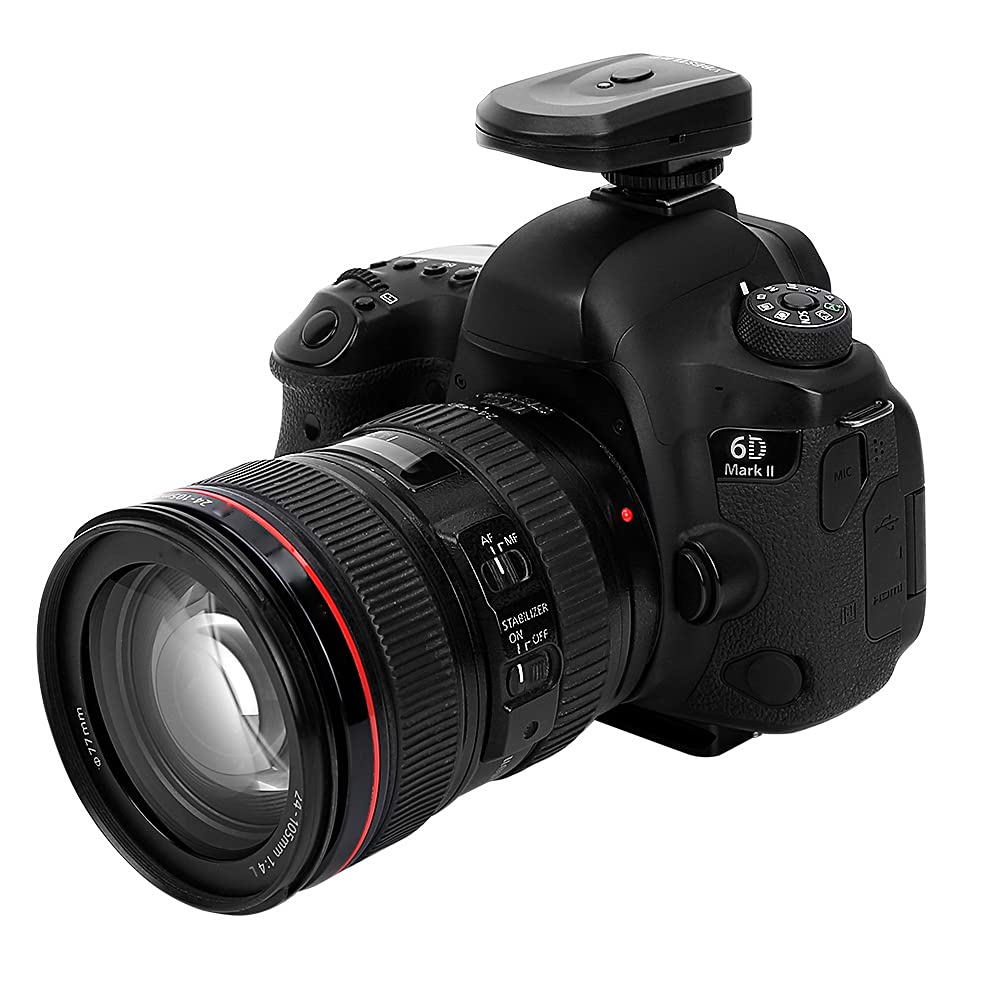 VBESTLIFE433MHZ 16-Kanal Funk Blitzauslöser Set mit Universal Blitzschuh,1 Sender und 2 Empfängern für, Pentax