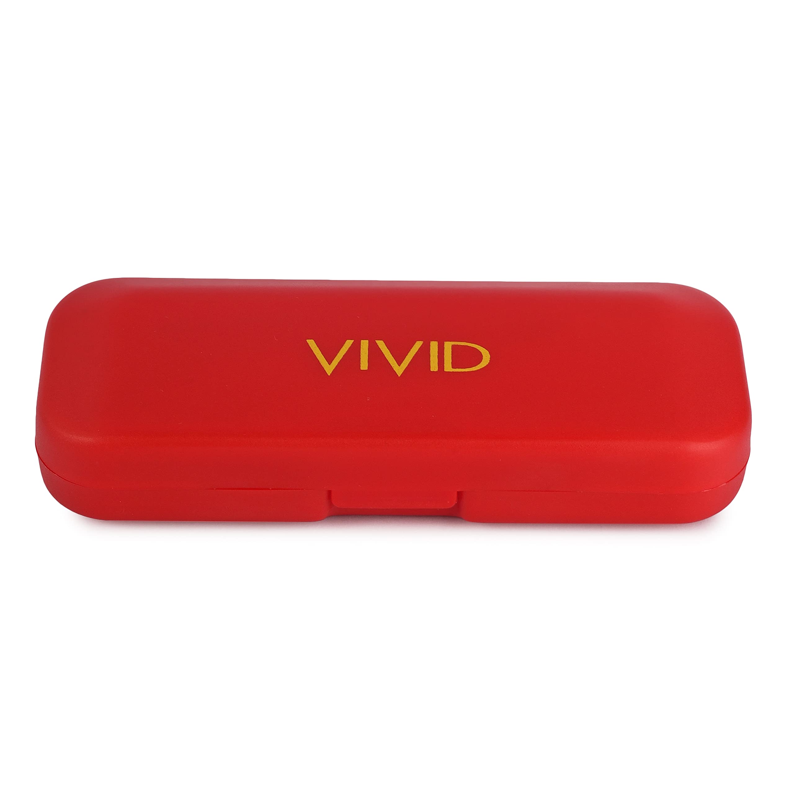 Vision Unisex Adult Lightweight Eyewear Specs Case Cover | Protect Eye Glasses | Chashma Dibbi | Spectacle Box | Closure -Push Button | Plastic-image-11