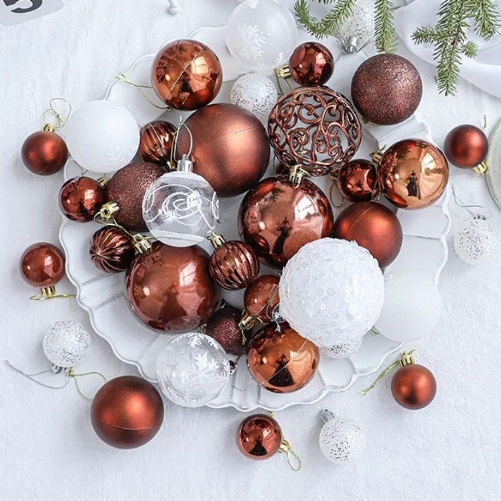 DIY Supplies Weihnachtskugel-Set, Weihnachtsbaum-Anhänger, Ornament-Raum