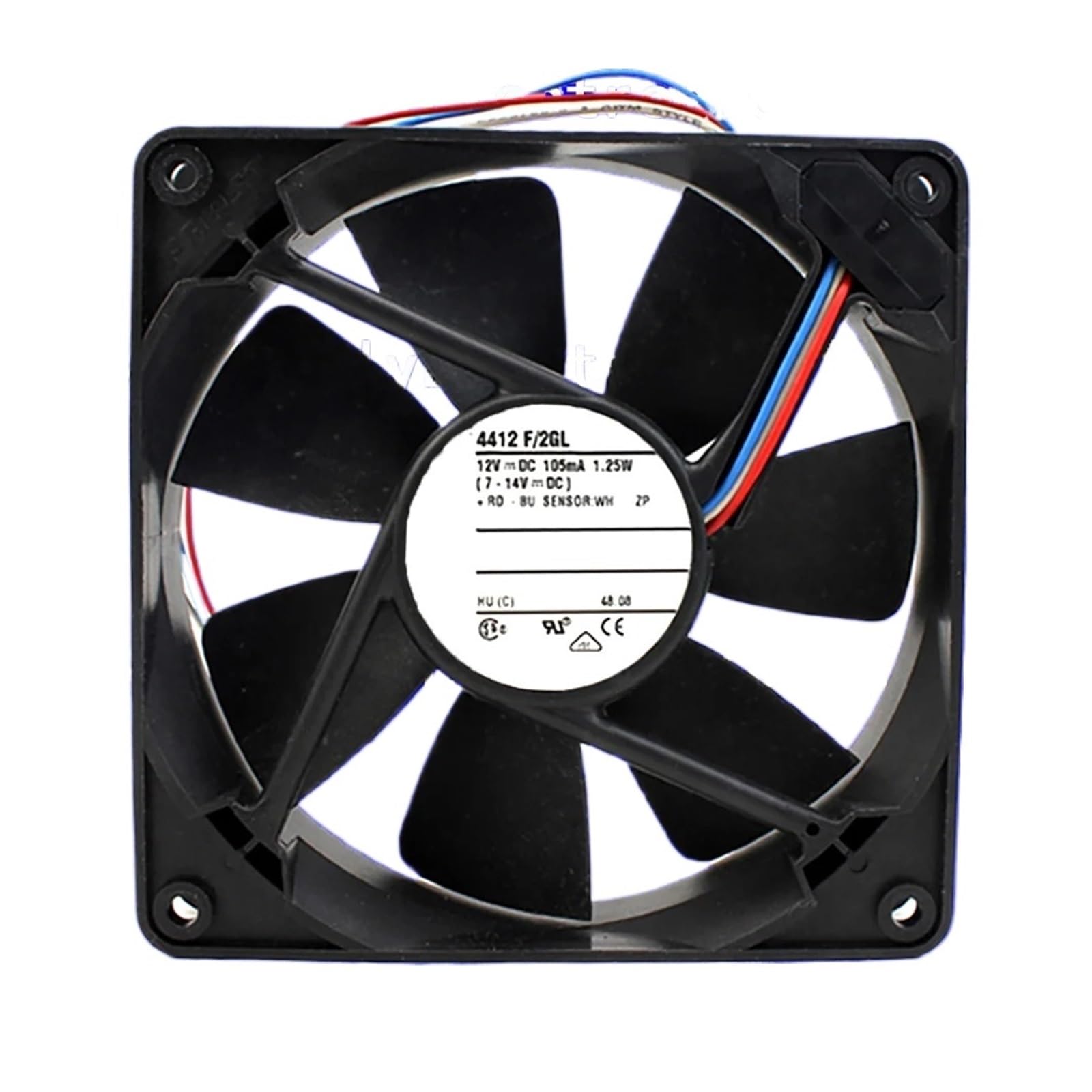 OKEWGHFL 4412F/2GL 12VDC 1.25W COOLING FAN 12025 12CM 120 * 120 * 25MM