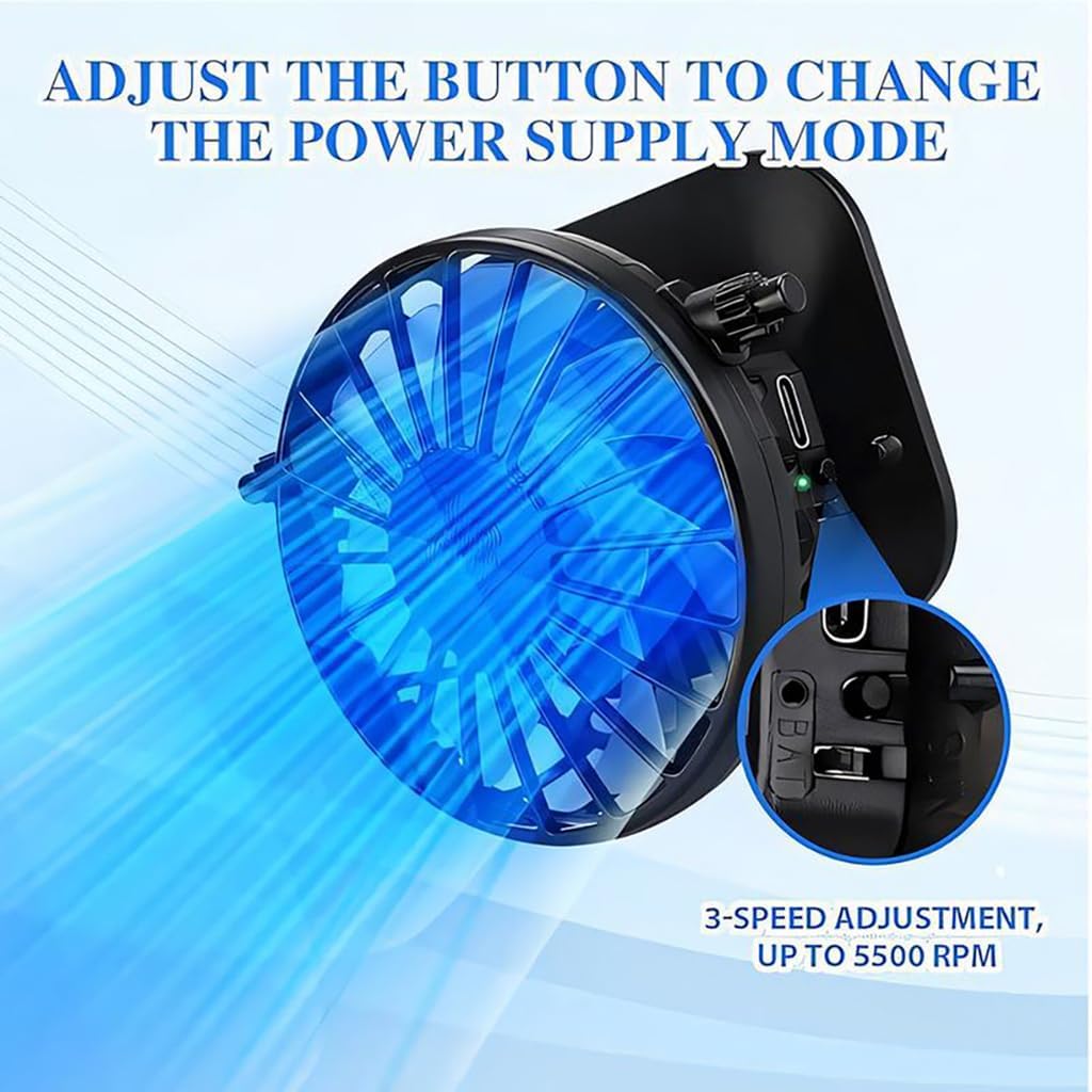 Wide Brim Solar Fan Hat, Hat with Solar Fans Built in, Large Fishing Hat with Fans for Men, for Outdoor Hiking Camping Fishing Garden, UPF 50+ Sun Breathable,Dark Gray Camouflage - Image 6