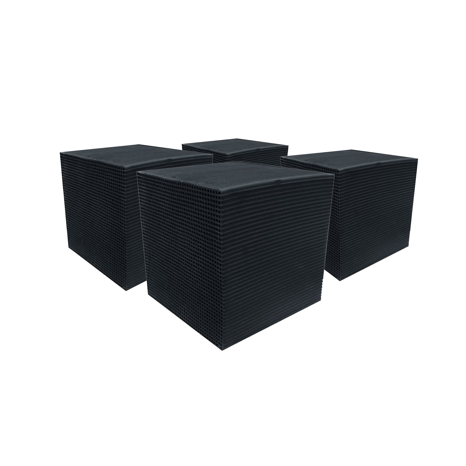 Eco-Aquarium Water Trough Purifier Cube - Horse Trough Water Purifier Cube, Activated Carbon Water Purifier Cube Filter for Aquarium, Ponds, Fish Tank Water, Ultra Strong Filtration & Absorption (4pc)