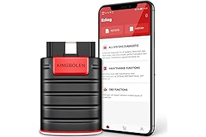 KINGBOLEN OBD2 Scanner, Automotive Diagnostic Scan Tool with ECU Coding,Active Test,15+Reset All...