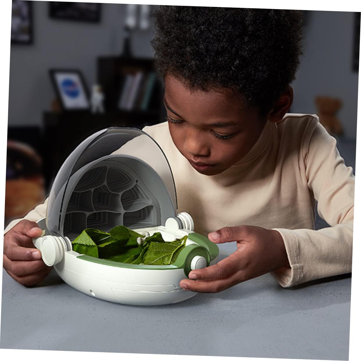 Insect Viewing Kit Silkworm Rearing Capsule Portable Container Observe Case for Boy Girl Enhance Cognitive Skills