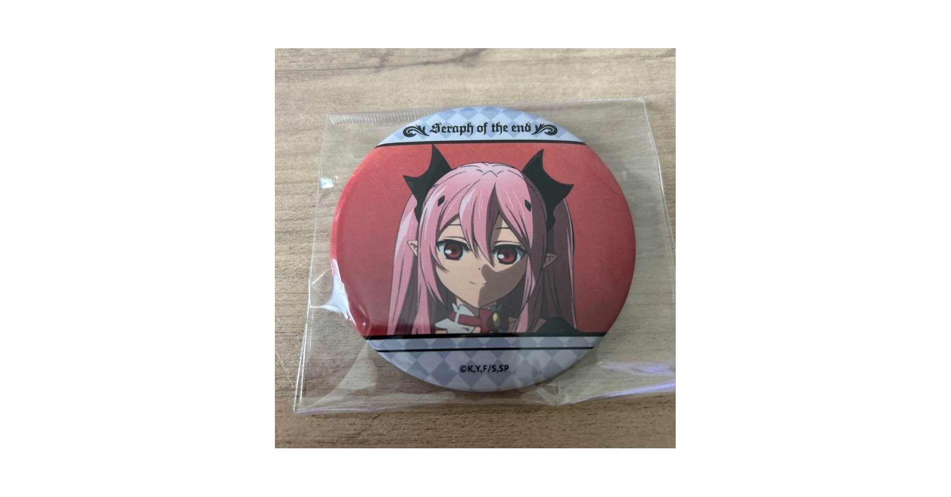 Amazon.co.jp: 終わりのセラフ クルル 缶バッジ : ホビー