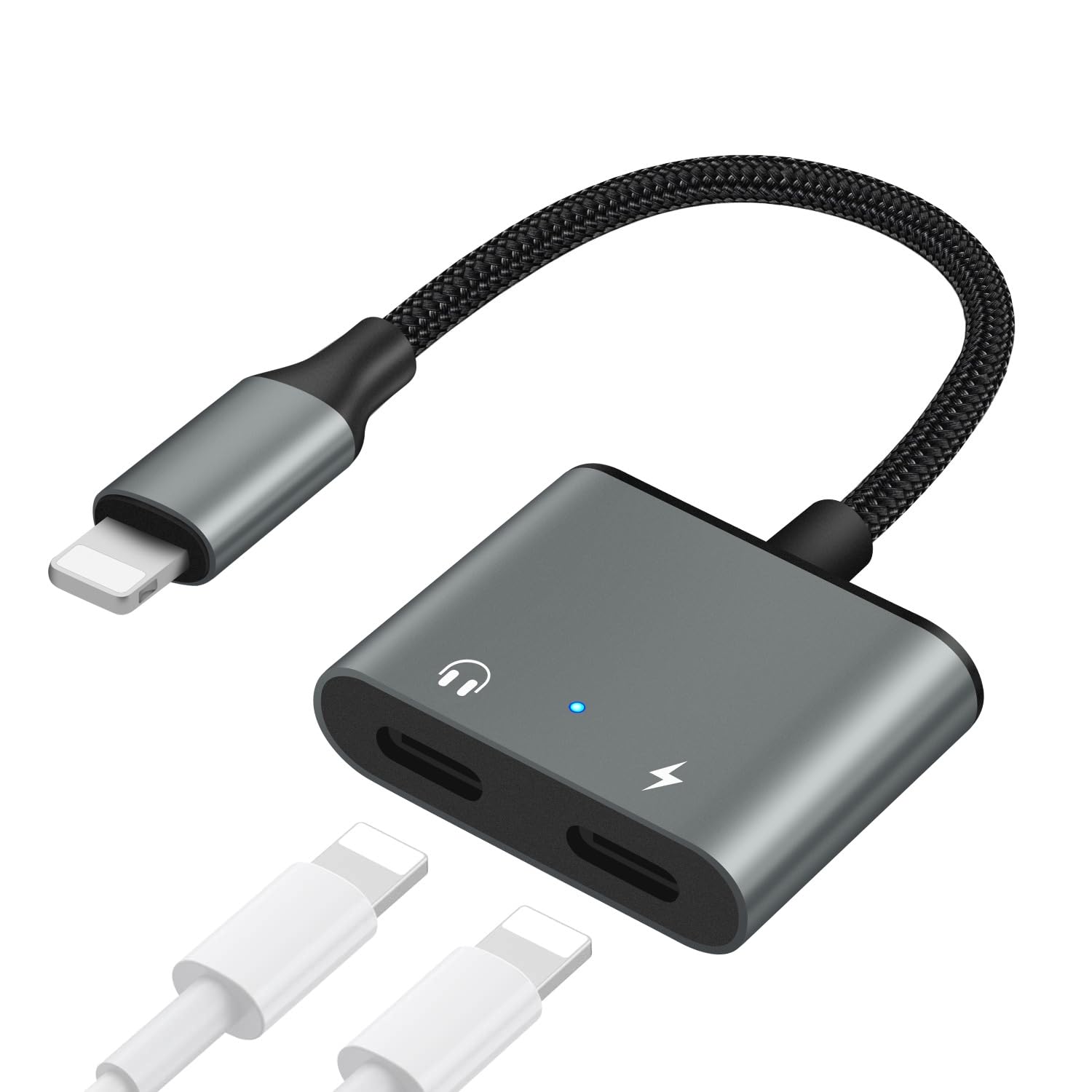 Amazon.co.jp: 【2024年MFi認証品】Muchfox iPhone イヤホン 充電 2in1 